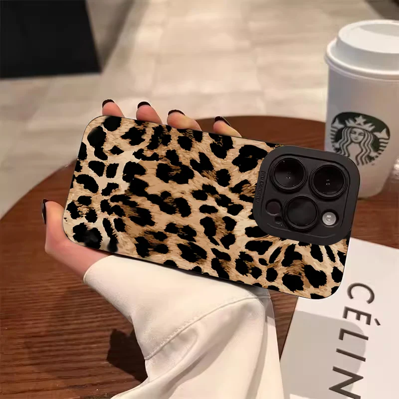 Funda blanda de leopardo Animal para Xiaomi Redmi Note 14 13, fundas para Redmi Note 12 Pro Plus 5G 12S 11S 11 10S 10 12C 13C 14C 4G - imagen 2