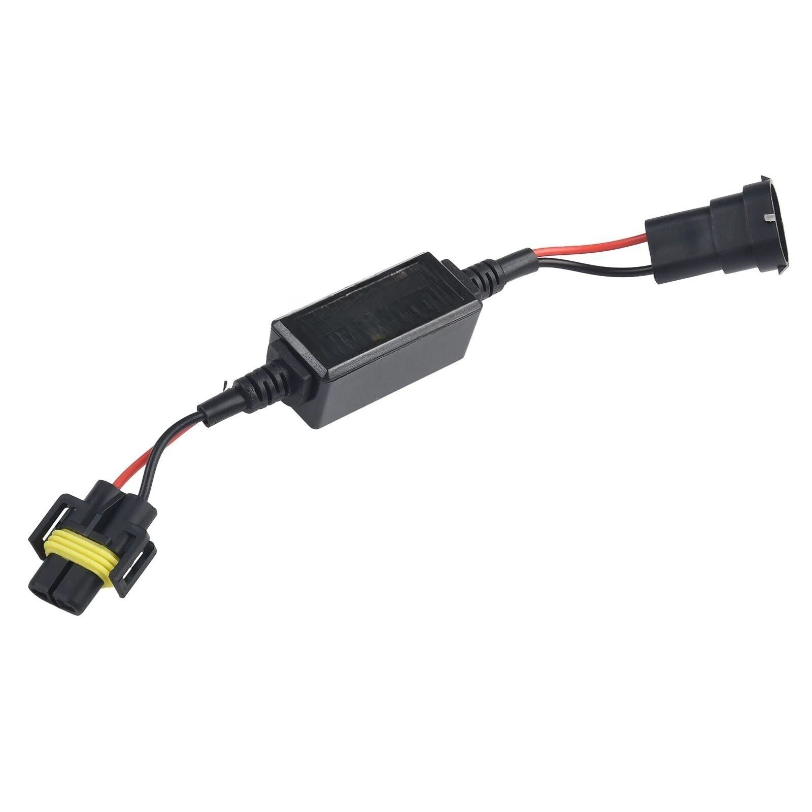 Adaptador decodificador de cableado LED Canbus, 2 uds., faros de coche, resistencia antisintillón sin errores, adaptador H8 H9 H11, cancelador de advertencia - imagen 3
