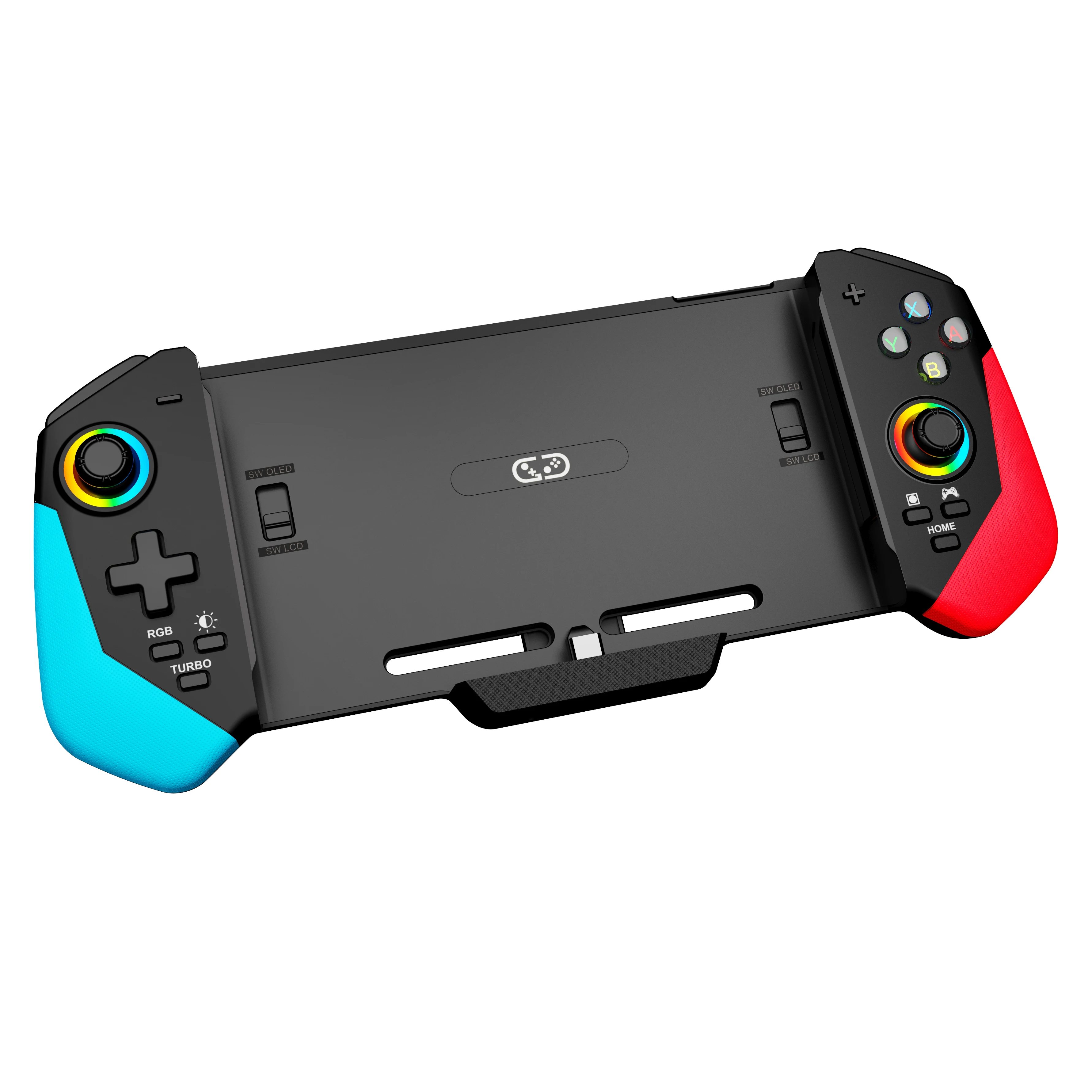 Controlador de juegos con cable STORM WYRM para N-Switch Pro y OLED con Joystick de efecto Hall, colección de tarjetas de juego y botones mecánicos 7047 - imagen 4