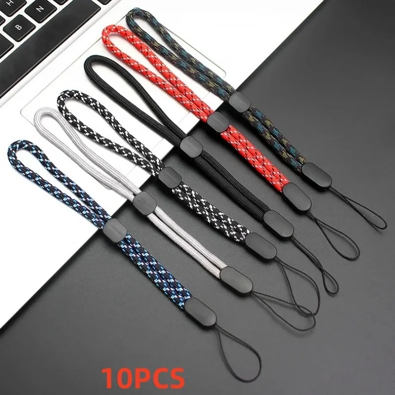 Correa de muñeca ajustable, cordón de mano para iPhone, Samsung, accesorios para teléfono, microcámara, GoPro, USB, unidades Flash, llaves, tarjeta de identificación, 10 Uds. - imagen 5