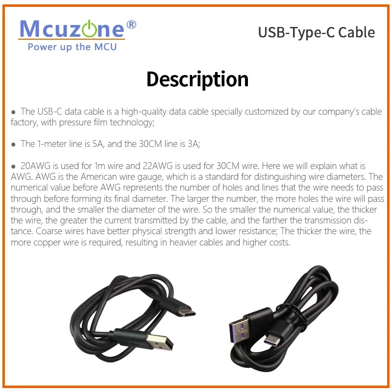 Cable USB tipo C Exquisito artesanía/durable/carga rápida/transmisión - imagen 2