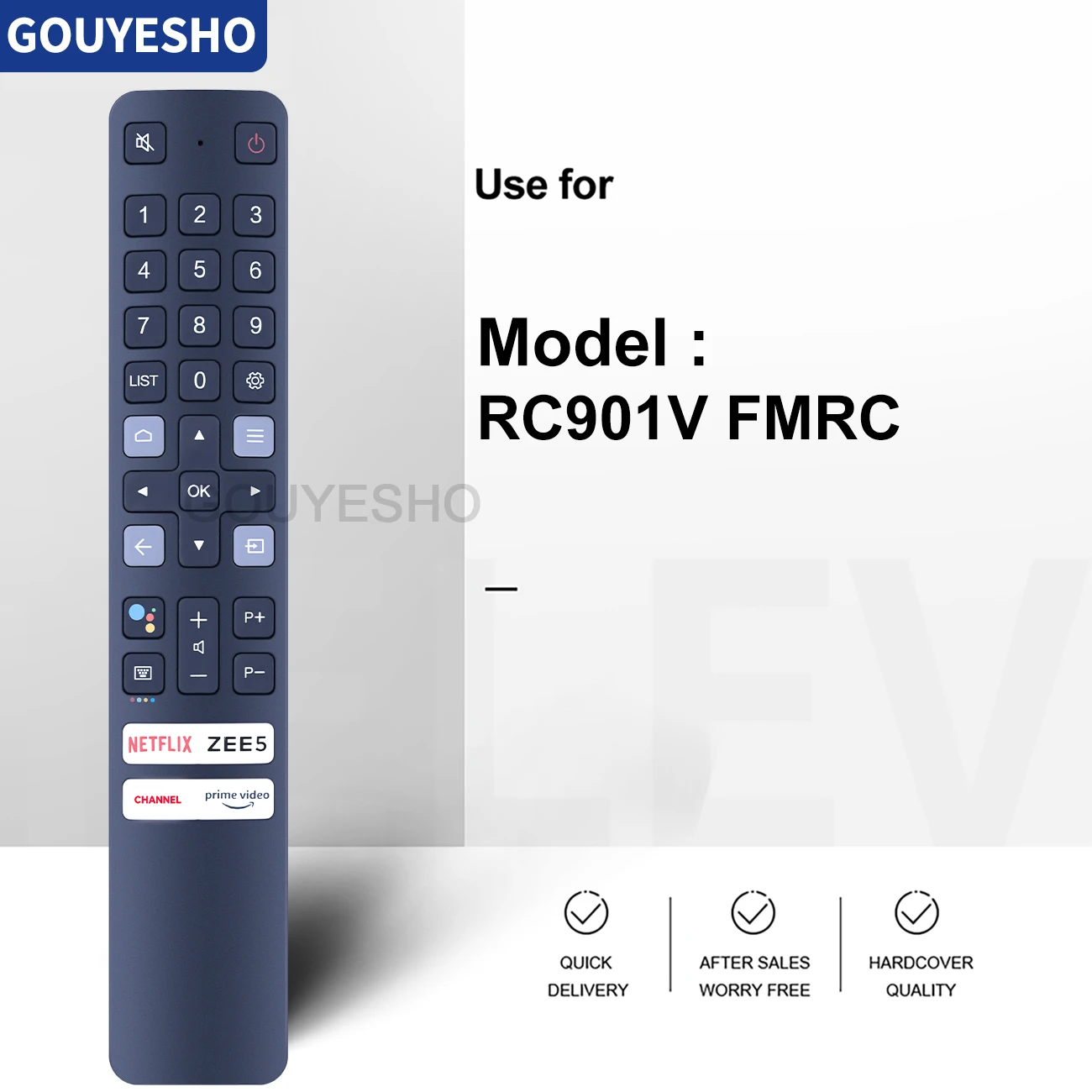 Mando a distancia compatible con TCL 43P615 50P615 65P615 55C825 50C725 iFFALCON 55H71 65H71 - imagen 2