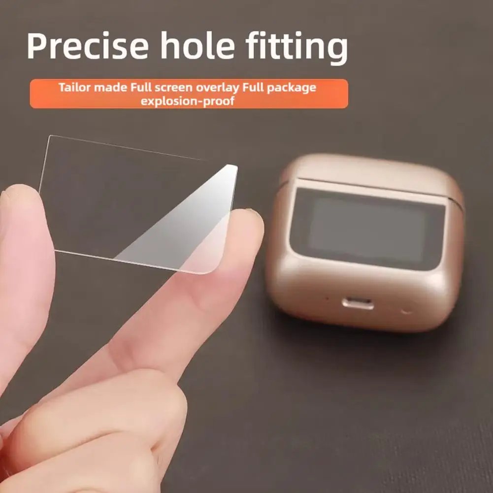 Para TOUR PRO 3 película templada de vidrio a prueba de explosiones HD impermeable antihuellas antiincrustante Protector de pantalla de auriculares - imagen 3