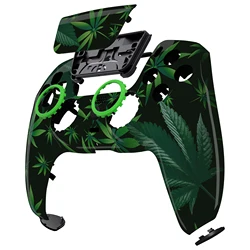 eXtremeRate Carcasa LUNA PS5 – Touchpad Rediseñado Diseño Verde