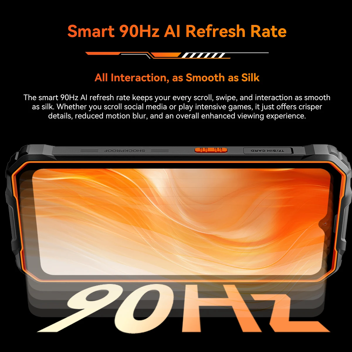 Blackview OSCAL MARINE 2 AI Smartphone Android 15, pantalla HD+ de 6,56 pulgadas, 24(8+16)GB 256GB, desbloqueo de teléfono inteligente resistente, 11000mAhNFC - imagen 4