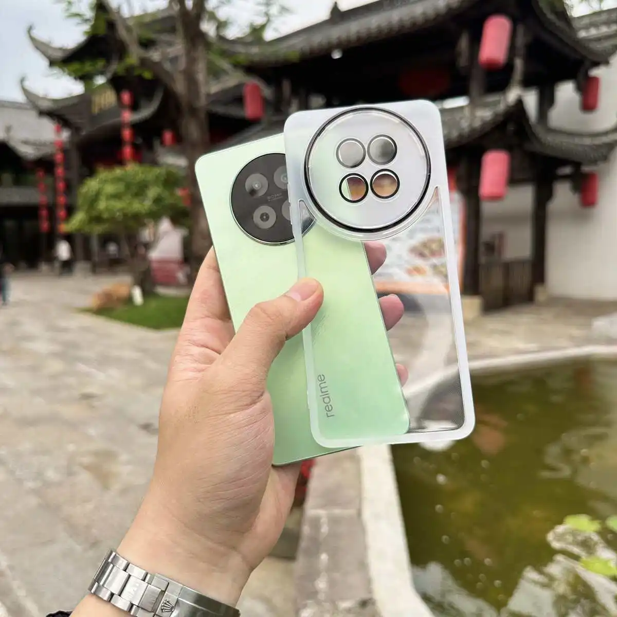 Funda para OPPO A6 GT, funda de teléfono transparente de silicona suave TPU para OPPO A6 GT, protección de cámara, parachoques a prueba de golpes - imagen 4