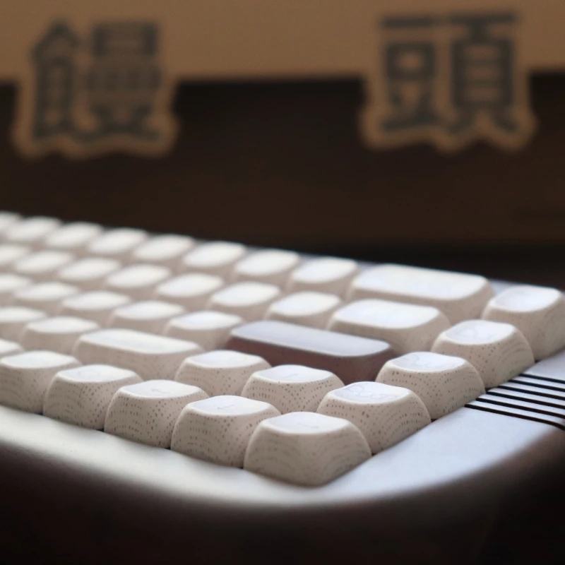 Liqueur-teclas de sublimación PBT de cinco lados, accesorio Original personalizado, perfil FOA, Teclado mecánico, regalo, 138 - imagen 5