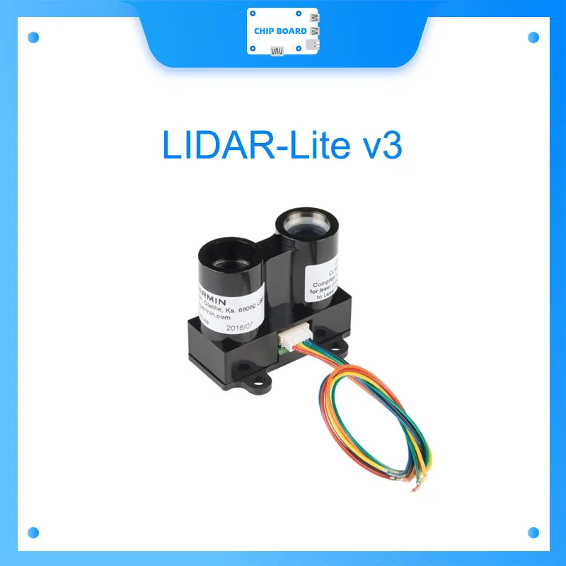 Sensor de distancia láser LIDAR-Lite v3, interfaz I2C PWM de alcance de 40m para robótica de drones Arduino