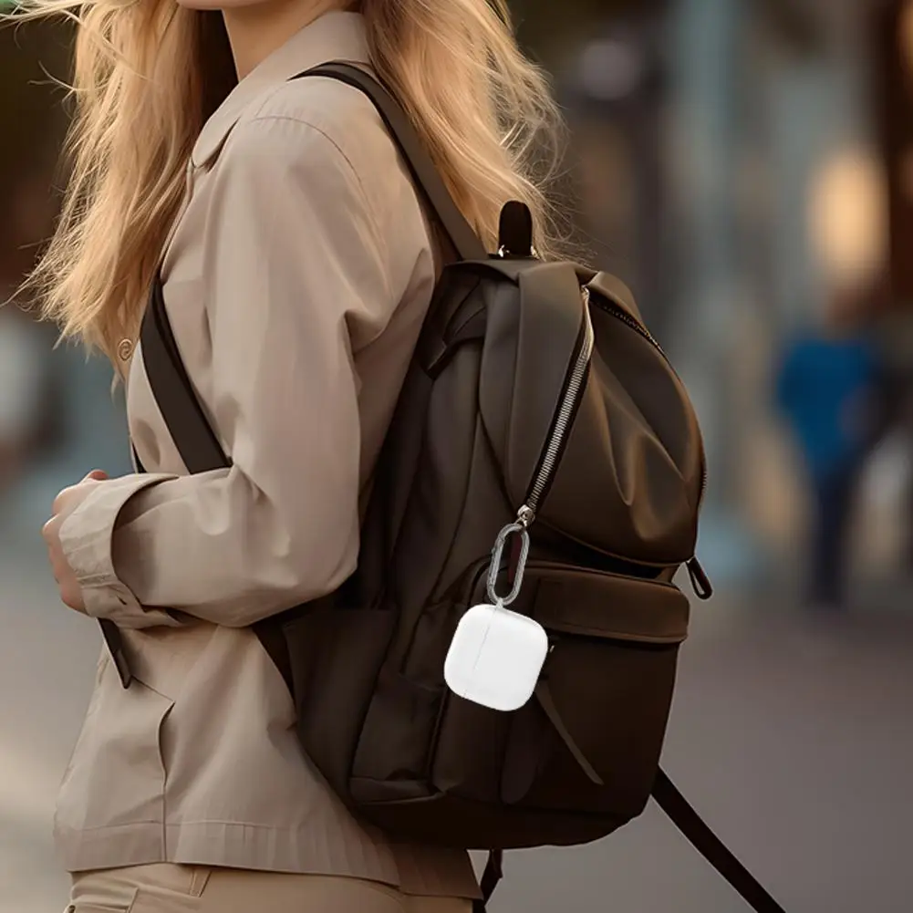 Funda protectora de silicona líquida para airpods 4, funda para auriculares inalámbricos con Bluetooth, novedad - imagen 5