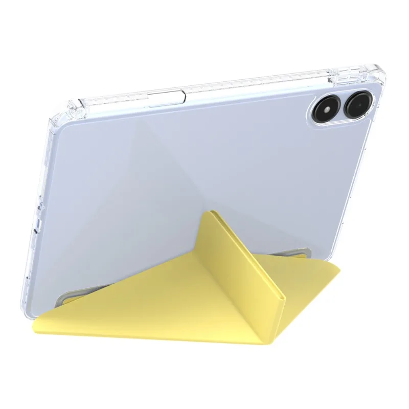 Funda acrílica para Xiaomi Poco Pad de 12,1 pulgadas/Redmi Pad Pro 12,1, estuche rígido con ranura para lápiz con soporte plegable, encendido/apagado automático - imagen 4