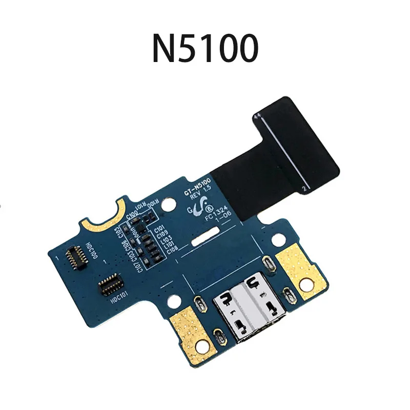 1 Uds puerto de carga USB Cable Flexible para Samsung N5100 N8000 S5mini G800F S5 NEO G903F S7 G930F Cable de cinta de enchufe trasero - imagen 2