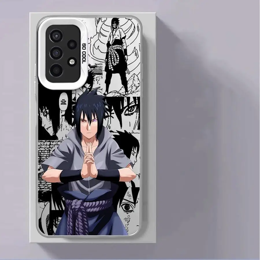 Funda Naruto Sasuke para Samsung Galaxy A15 A02 A04e A03 A14 A13 A20s A11 A12 A16 A50 A06 funda blanda