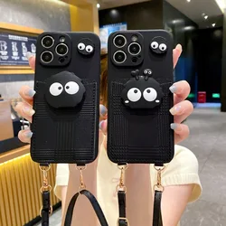 Samsung Galaxy S8-S24 – Funda Bandolera con Cordón y Tarjetero