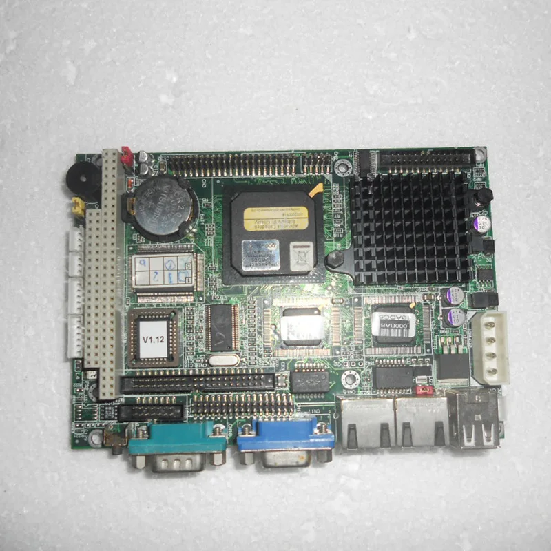 Para Advantech 3,5 pulgadas dispositivo médico Industrial placa base puertos de red duales PCM-5823 REV.A2 - imagen 3
