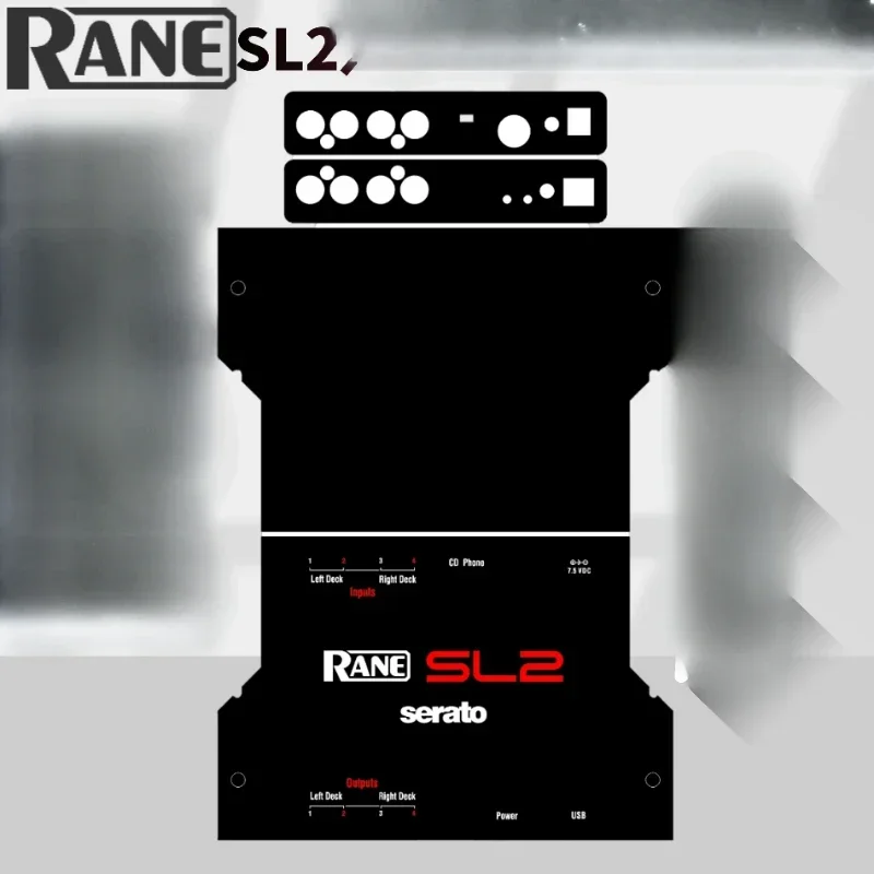RANE SL2 Película Digital SeratoDJ Tarjeta de sonido Película protectora envolvente de disco. ¡No controlador de DJ!