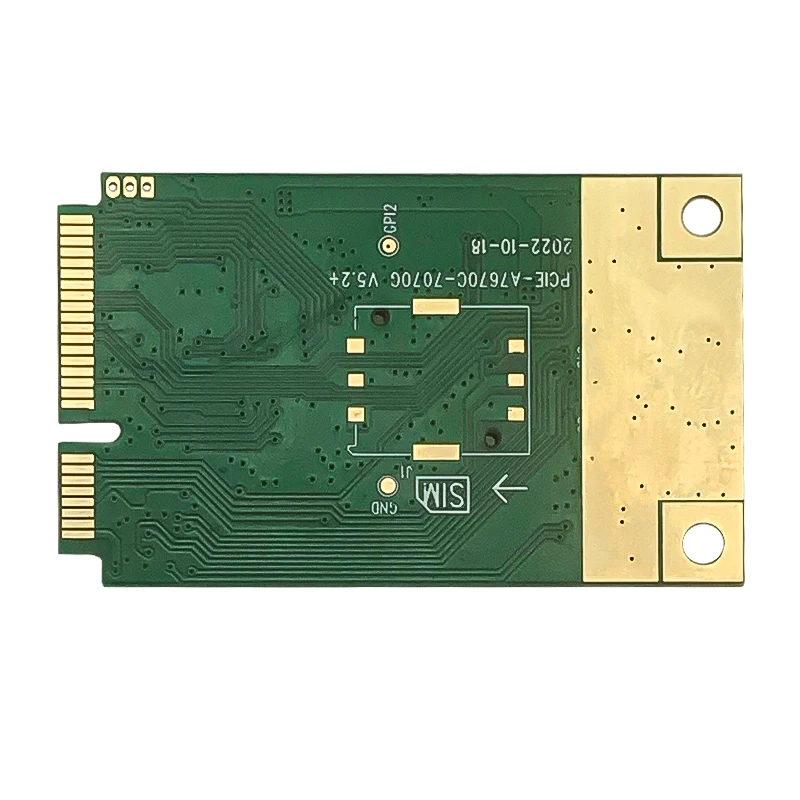 SIMCOM A7670G MINI módulo PCIE LTE Cat1 sin BT GNSS banda Global B1/B2/B3/B4/B5/B7/B8/B12/B13/B18/B19/B20/B25/B26/B28/B66 - imagen 2