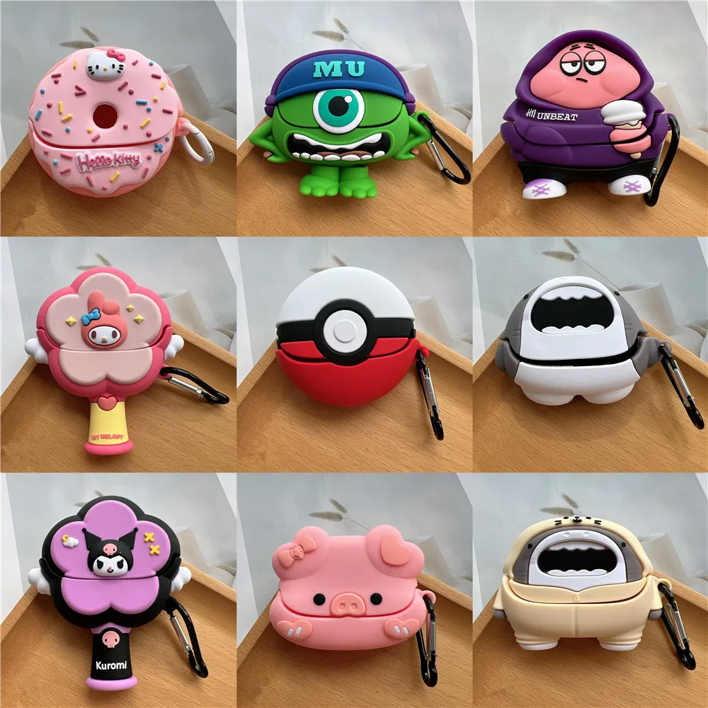 Funda para Anker K20i 3D de silicona con dibujos animados, funda de carga para auriculares Anker M2s, funda protectora, accesorios para auriculares