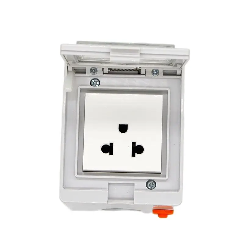 Tuya 16A Fr, UE, Reino Unido, EE. UU. WiFi enchufe inteligente IP55 pared del baño conector de fuente de alimentación impermeable con Control de aplicación remota Smart Life - imagen 2
