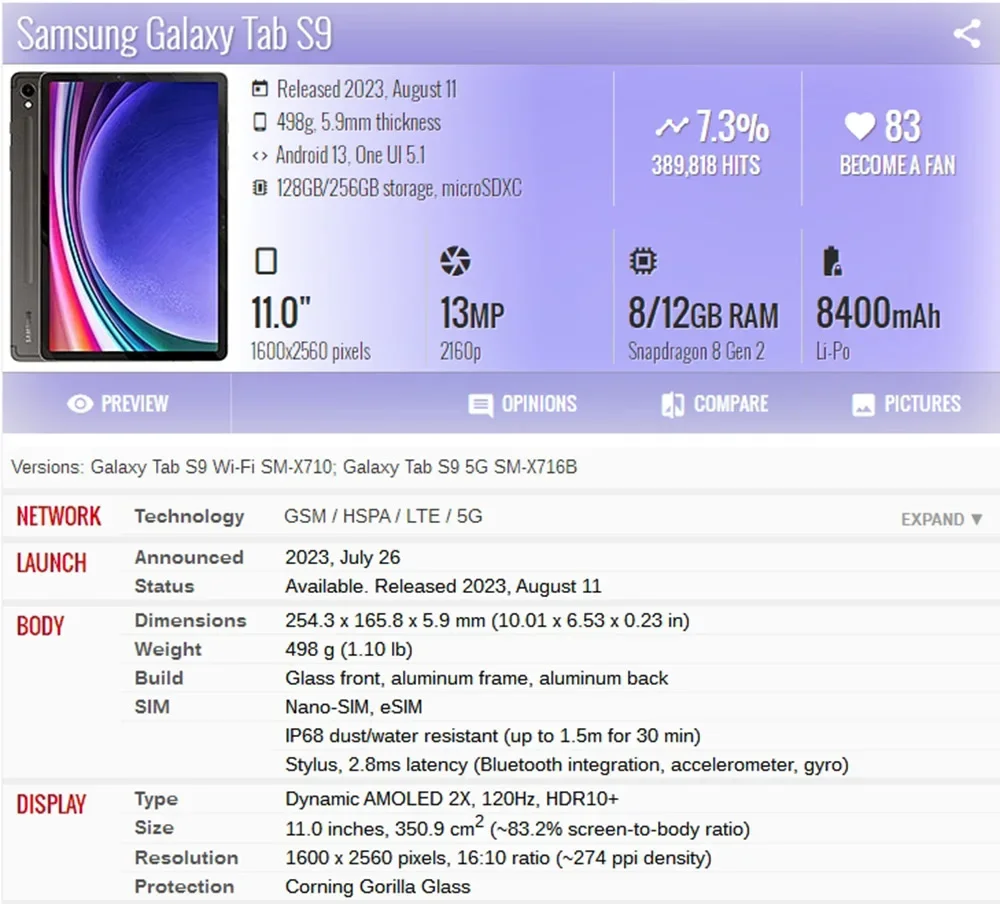 Funda blanda para Samsung Galaxy Tab S9 11 2023 SM-X710 SM-X716B SM-X718U funda protectora trasera de silicona TPU negra - imagen 2