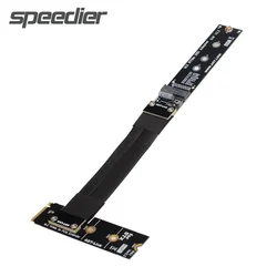 Cable extensor M.2 NVMe 2280 para SSD con giro 90 grados STX