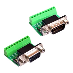 Conector DB9 RS232 a Terminal Sin Soldadura