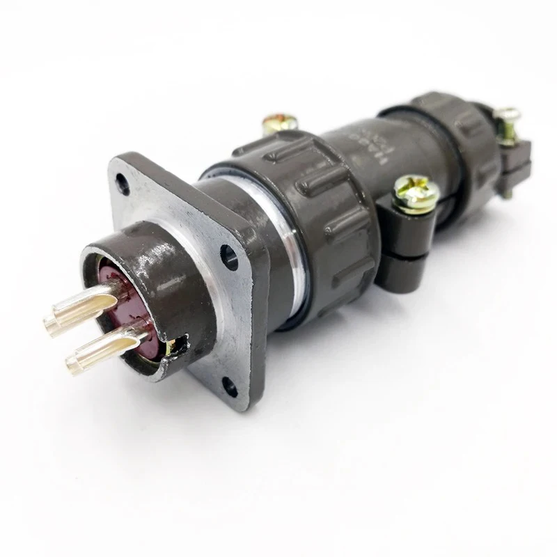 Conector serie P20 de 20mm, tornillo de enchufe, 2 pines, 3 pines, 4 pines, 5 pines, 7 pines, P20K2Q P20J2Q