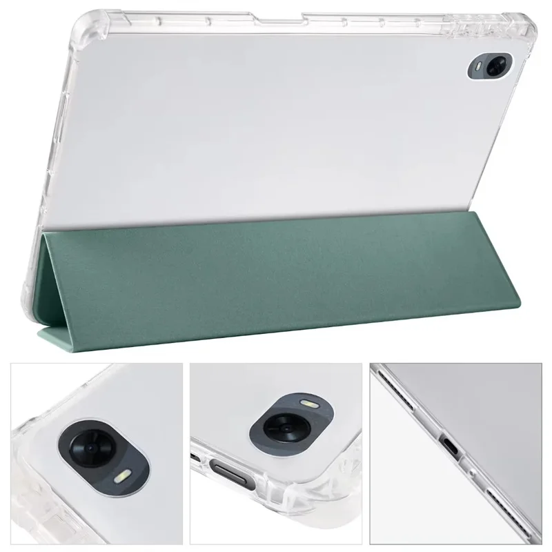 Para Huawei MatePad SE 11 Funda con portalápices soporte abatible TPU Funda trasera magnética para tableta para Funda MatePad SE 11 Funda 2024 - imagen 3