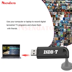 Sintonizador USB TV Digital ISDB-T HD con Mando a Distancia