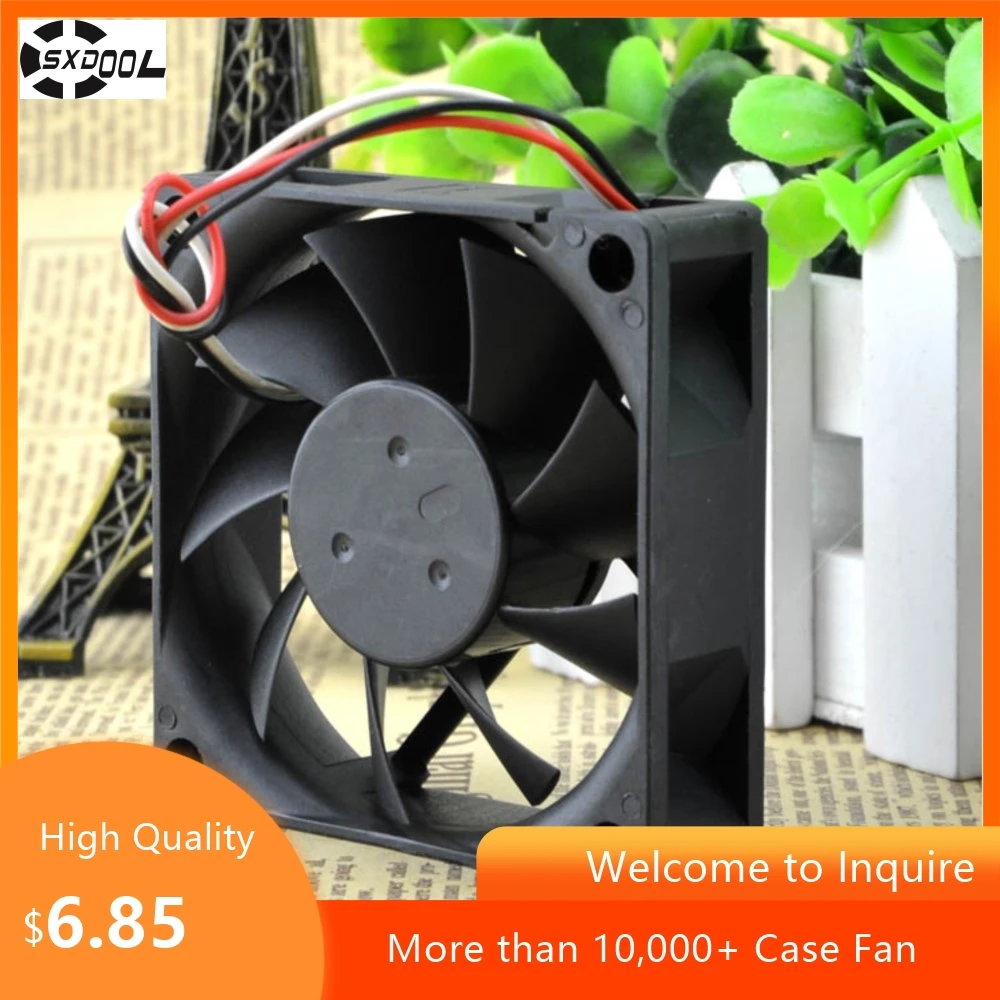 Ventilador de 70 mm y 7 cm para PC, servidores y estaciones de trabajo de refrigeración silenciosa hidráulica AVC DA07020R12H 12V 0.33A 7020 - imagen 5