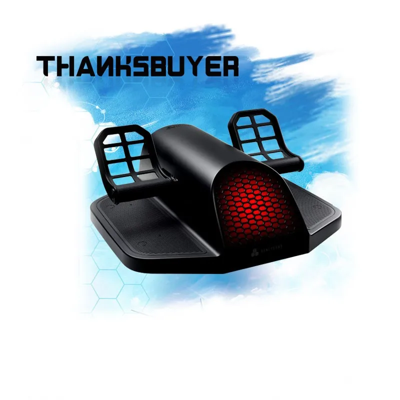 Pedales de timón de vuelo de Charlie Original, simulador de vuelo, para panal de abeja aeronáutico