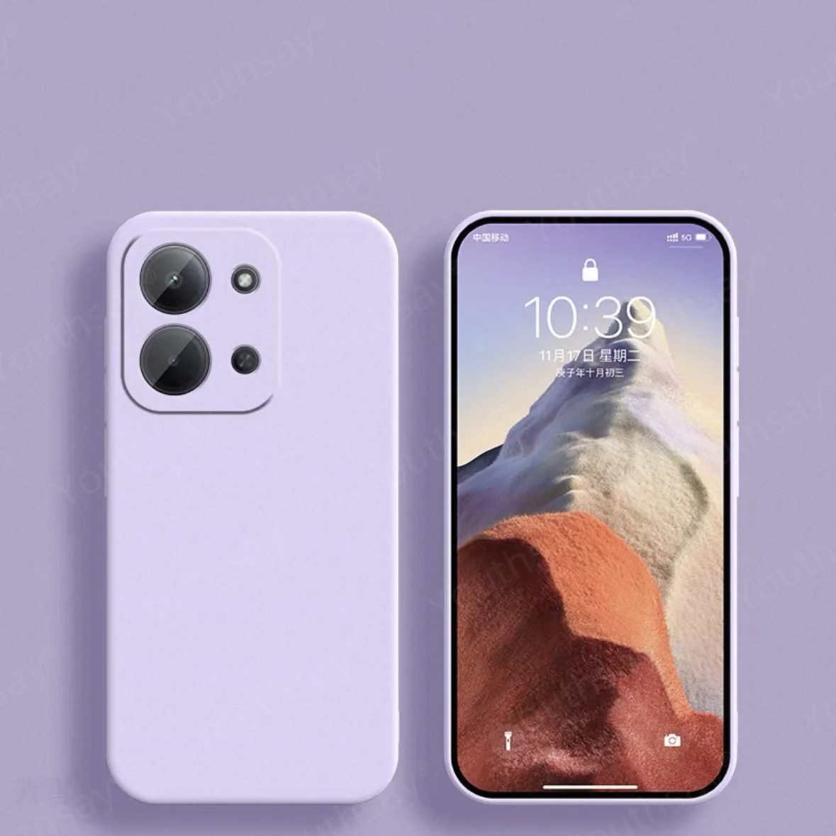 Funda de lujo para Redmi 15C funda Redmi 15C Fundas Coque suave Original silicona líquida suave TPU funda trasera de teléfono Redmi 15C - imagen 2