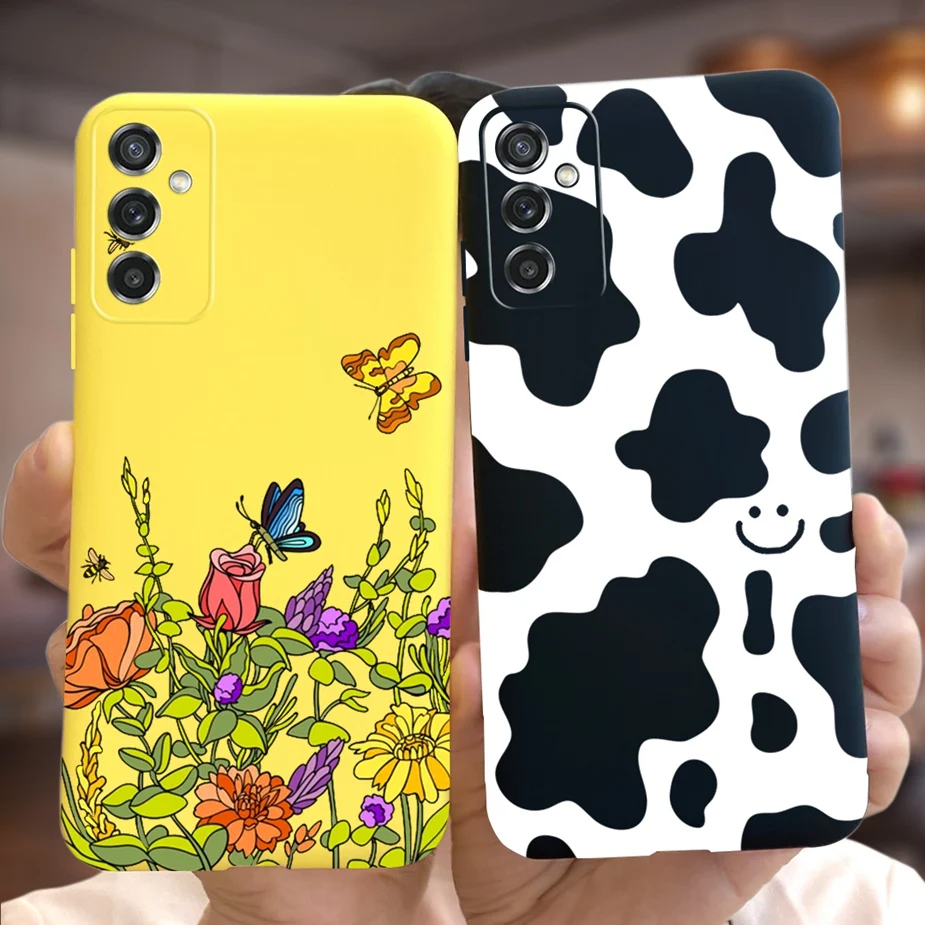 Funda de silicona suave para teléfono Samsung Galaxy M52 5G, cubierta pintada con arte elegante de SM-M526B, parachoques para Samsung M52 M 52 Galaxy ym52 - imagen 2