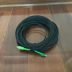 Cable Fibra Óptica Monomodo LC/SC APC Exterior Impermeable Blindado