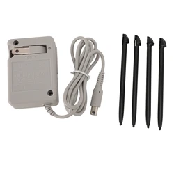 Kit cargador Nintendo 3DS XL con adaptador y lápiz táctil