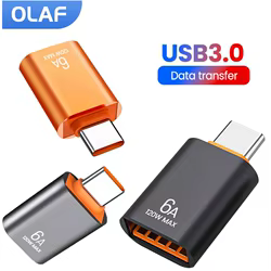 OLAF Adaptador USB 3.0 a USB-C OTG para Transferencia de Datos