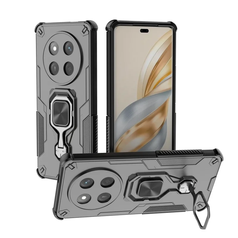 Para Honor X9C funda Huawei Honor X9C Capas a prueba de golpes atracción magnética adsorción soporte de anillo de Metal Fundas Honor X9C - imagen 3