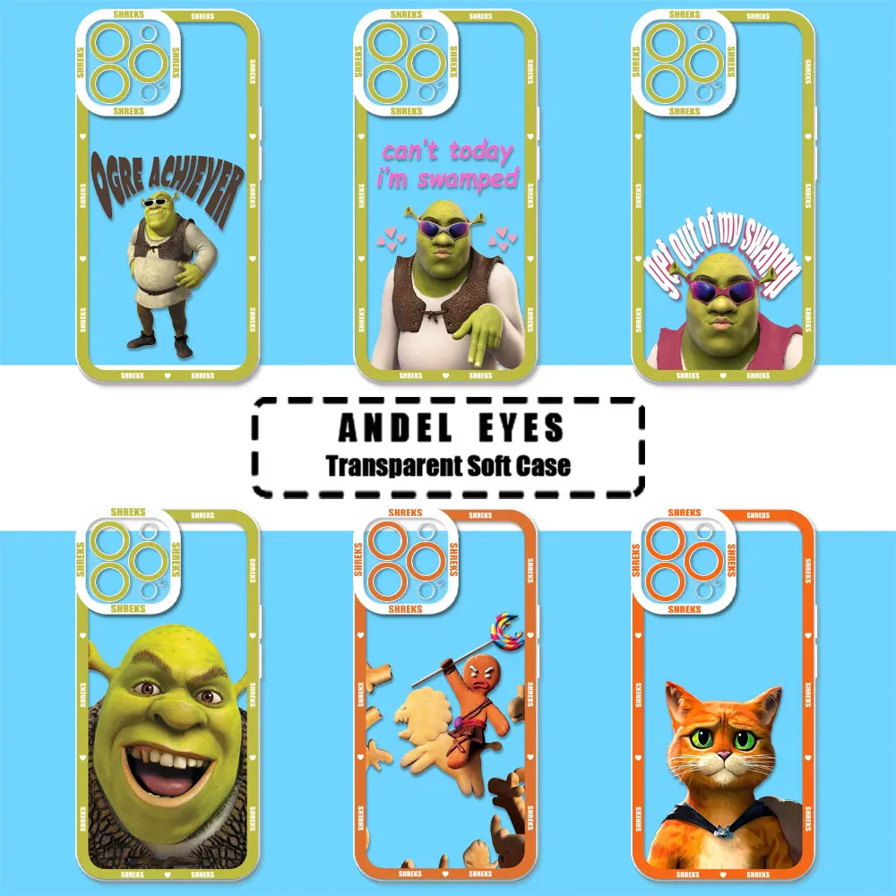 Funda iPhone con Tema Shrek – Transparente AntiGolpes - imagen 3
