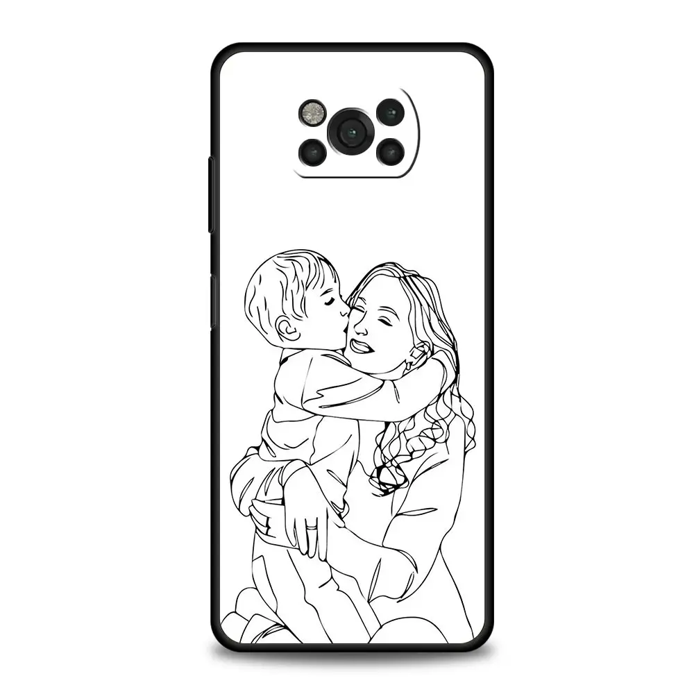 Funda de teléfono para Xiaomi Poco X6 X5 Pro X4 X3 NFC F5 Pro F4 F3 GT M5 M4 Pro 5G M3 C51 C50 C55 - imagen 2