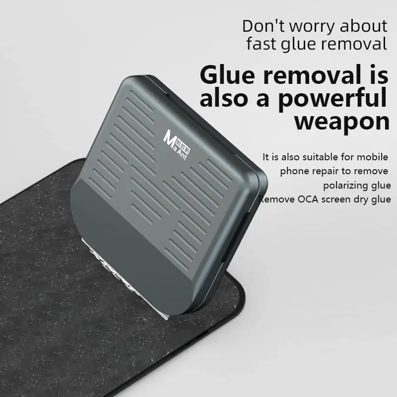 MaAnt MY-116 soporte de hoja de doble cara para desmontaje de pantalla, adhesivo para teléfono móvil, placa base IC, eliminación de pegamento, herramienta de reparación - imagen 4