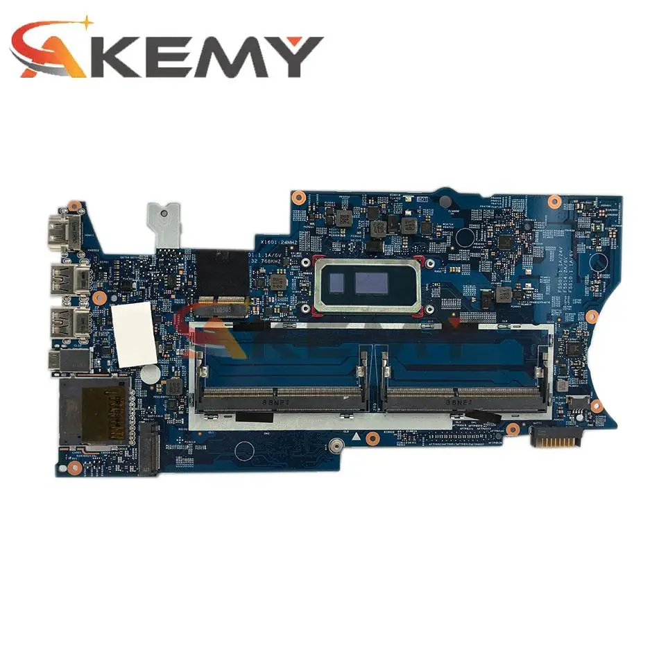 Para HP Pavilion X360 14M 14-BA placa base para ordenador portátil 18755-1 con i5-8265U CPU placa base para portátil 100% probado OK Pavillion - imagen 2
