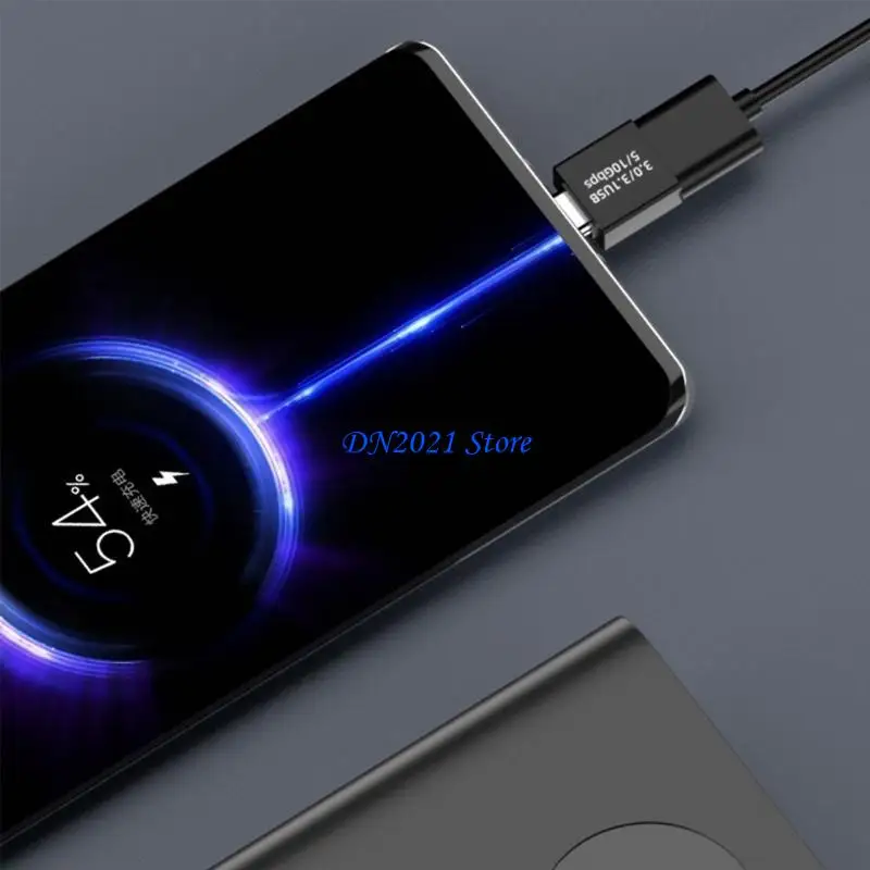 F3ke USB C a USB3.1 Adaptador Cargador Conecte varios dispositivos USB a las interfaces Tipo C - imagen 4