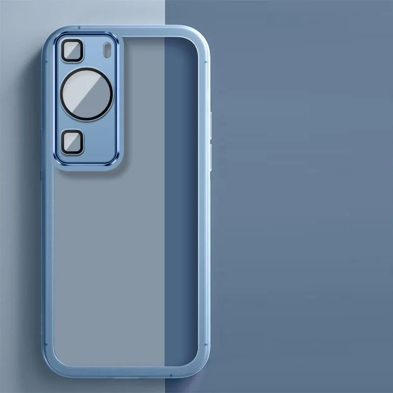 Para Huawei P60 Pro funda HuaweiP60 funda de teléfono Huawei P60 P6Pro protección de cámara contraportada transparente - imagen 2