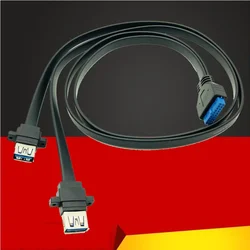 Conector interno USB 3.0 para placa base – montaje en panel