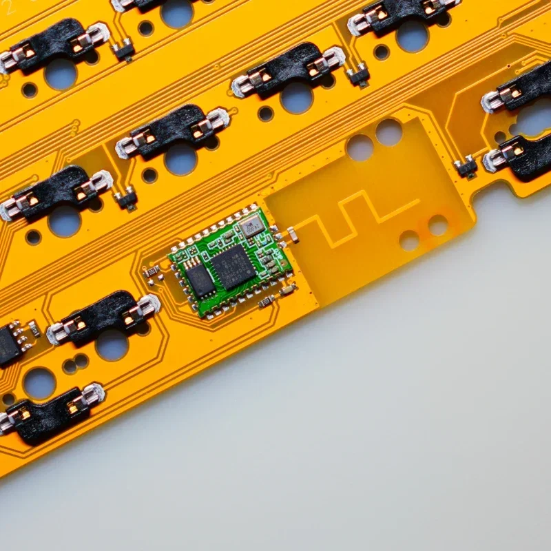 Hhkb-Kit de clavier mécanique 60%, structure de joint, mode touristes, échange à chaud, ergonomique, auto-assemblage, Bluetooth, clavier de jeu personnalisé - imagen 5