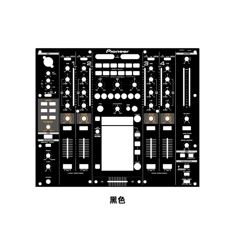Película del panel mezclador Pioneer DJM2000 Nexus |   Película protectora personalizable colorida - imagen 3