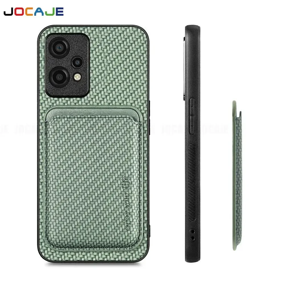 Funda magnética con tarjetero para Oneplus 12 11 10T Nord CE 3 Lite CE3 2 N30 N20, Funda de cuero con carga inalámbrica Magsafe - imagen 5