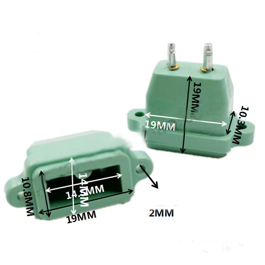 Connecteurs de fil de prise de courant, 5 pièces, 10a 250v ac - imagen 4