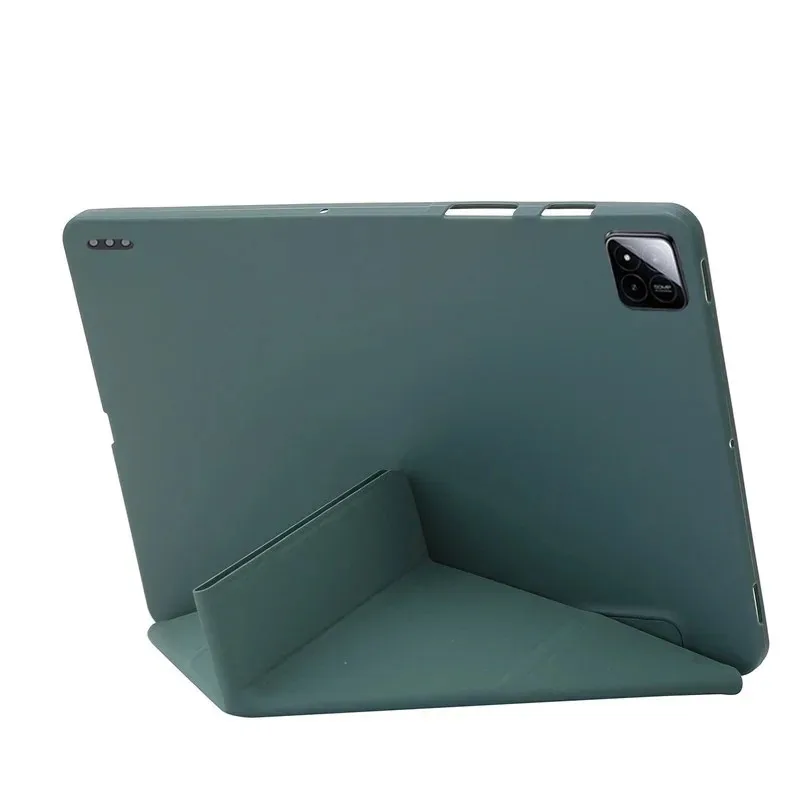 Funda inteligente plegable múltiple para Redmi Pad SE 11, Funda Redmi SE 8,7, funda con despertador automático XiaoMi MiPad 6 Pro 11 Mi Pad 7 8 Pro 11,2 - imagen 4