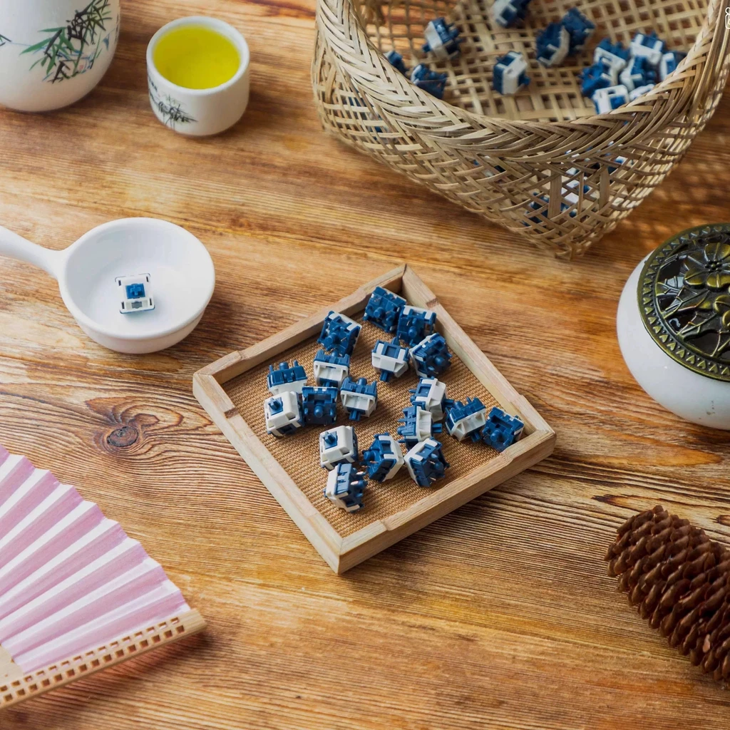 HMX Xinhai Switch 5Pin lineal 37gf 57gf Teclado mecánico para juegos Kit de teclado lubricado de fábrica Actor de voz eje HC Studio - imagen 3