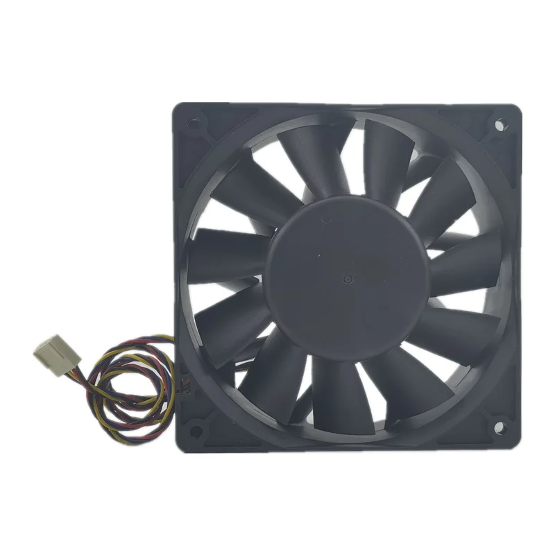 Ventilador de refrigeración del servidor delta PFB1224UHE 24V 2.4a 12038 12cm, gran volumen de aire, nuevo - imagen 4